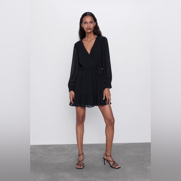 ✨SOLD OUT✨ Zara Mesh Mini Romper Wrap - Picture 5 of 7